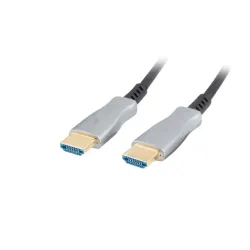 Kabel HDMI Lanberg M/M v2.0 10m czarny optyczny AOC | PartsPC.pl