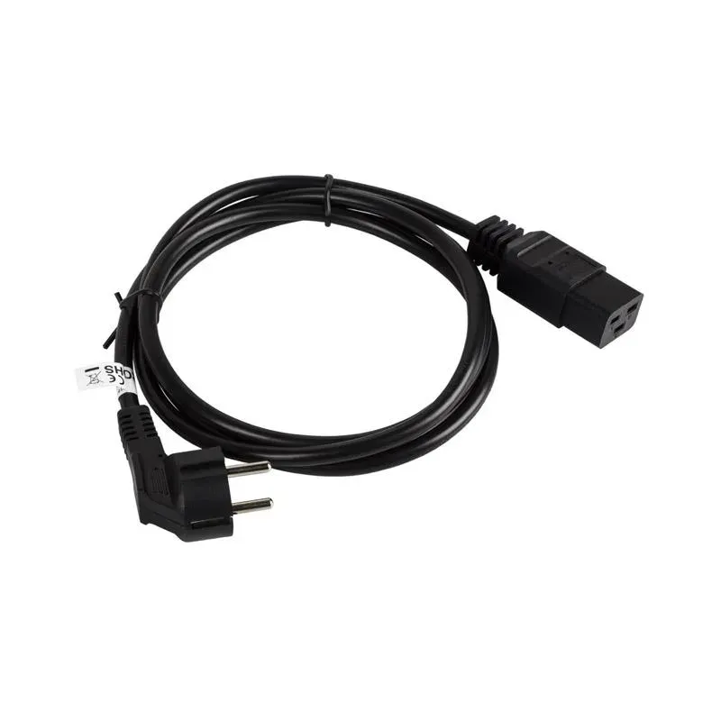 Kabel zasilający Lanberg CEE 7/7 - IEC 320 C19 | PartsPC.pl