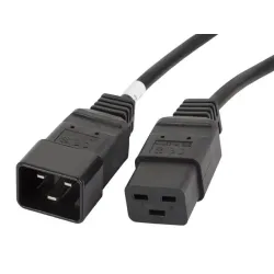 Przedłużacz kabla zasilającego Lanberg IEC 320 C19 - C20 | PartsPC.pl
