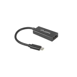Kabel adapter Lanberg USB type-C(M) - DisplayPort(F) | PartsPC.pl
