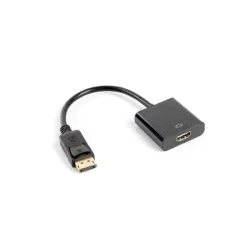 Kabel adapter Lanberg AD-0009-BK DisplayPort (M)- HDMI | PartsPC.pl