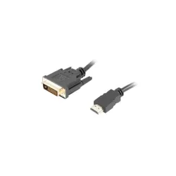 Kabel adapter Lanberg HDMI(M) - DVI-D(M)(24+1) 1,8m Dual | PartsPC.pl