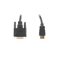 Kabel adapter Lanberg HDMI(M) - DVI-D(M)(24+1) 1,8m Dual | PartsPC.pl