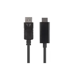 Kabel adapter Lanberg DisplayPort (M) V1.1 - HDMI (M) 1m | PartsPC.pl