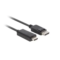 Kabel adapter Lanberg DisplayPort (M) V1.1 - HDMI (M) 5m | PartsPC.pl