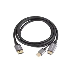 Kabel adapter Lanberg HDMI (M) - Displayport (M) 1,8M 4K | PartsPC.pl