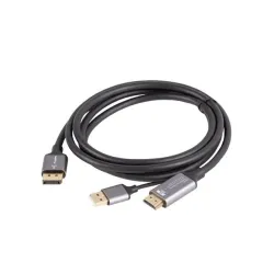 Kabel adapter Lanberg HDMI (M) - Displayport (M) 1,8M 4K | PartsPC.pl