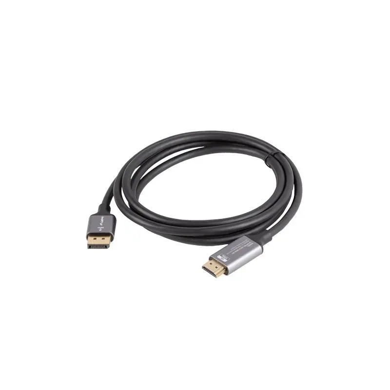Kabel adapter Lanberg Displayport (M) - HDMI (M) 1,8M 4K | PartsPC.pl