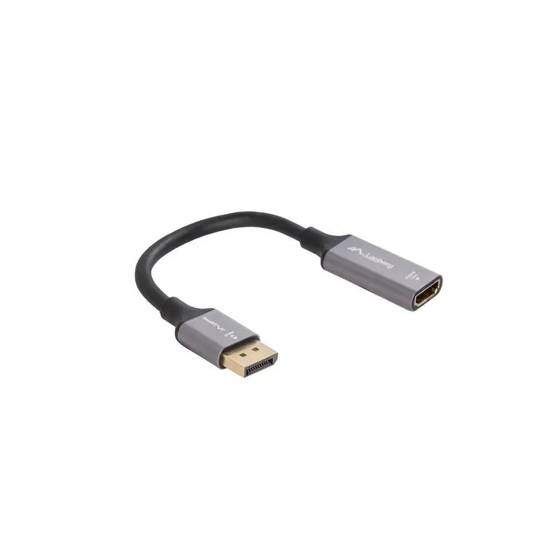 Kabel adapter Lanberg Displayport (M) - HDMI (F) 4K na | PartsPC.pl