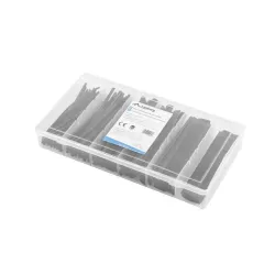 Rurka termokurczliwa Lanberg Box 100szt czarna | PartsPC.pl