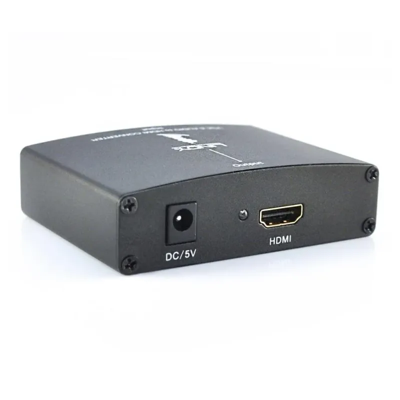 Konwerter VGA oraz Audio na HDMI LINDY czarny | PartsPC.pl