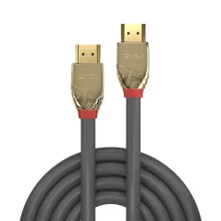 Kabel HDMI 2.1 LINDY Ultra High Speed M/M 5m szary/gold | PartsPC.pl