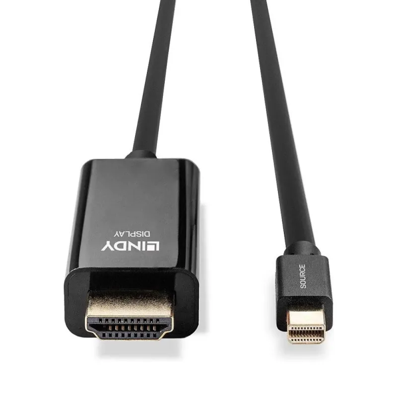 Kabel adapter LINDY Mini DisplayPort - HDMI 10.2G 2m... | PartsPC.pl