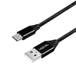 Kabel USB 2.0 LogiLink CU0140 USB A - USB-C, M/M, | PartsPC.pl