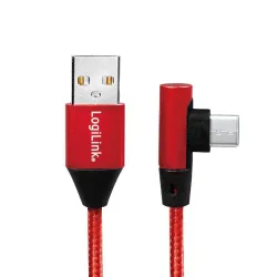 Kabel USB 2.0 LogiLink CU0146 USB A - USB-C, M/M, | PartsPC.pl