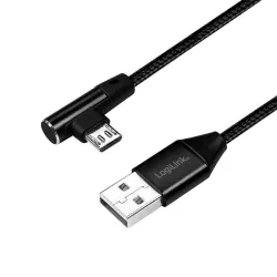 Kabel USB 2.0 LogiLink CU0141 USB A - micro USB B, M/M, | PartsPC.pl