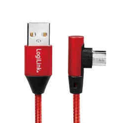 Kabel USB 2.0 LogiLink CU0149 USB A - micro USB B, M/M, | PartsPC.pl