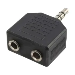 Adapter audio stereo LogiLink CA1002 3,5mm jack (M) 2x | PartsPC.pl