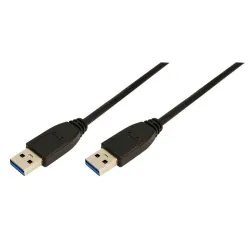 Kabel USB 3.0 LogiLink CU0039 A/A męski 2m | PartsPC.pl