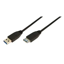 Kabel przedłużacz USB 3.0 LogiLink CU0041 A/A 1m | PartsPC.pl