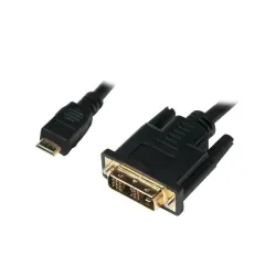 Kabel HDMI Logilink CHM002 mini HDMI - DVI/D M/M 1m | PartsPC.pl