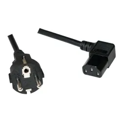 Kabel zasilający LogiLink CP119 Schuko C13 czarny 5m | PartsPC.pl
