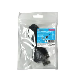 Kabel USB 2.0 Msonic MLU651 3w1 Mircro USB/USB C/ | PartsPC.pl