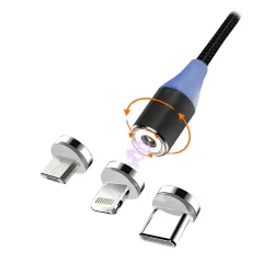 Kabel USB 2.0 Msonic MLU657 3A 3w1 Mircro USB/USB | PartsPC.pl