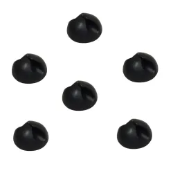 Organizer na kable Msonic MLX2317 6 sztuk czarne | PartsPC.pl