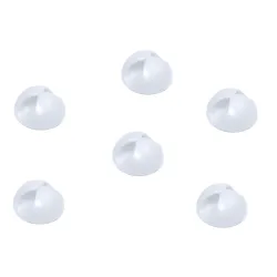 Organizer na kable Msonic MLX2317W 6 sztuk białe | PartsPC.pl