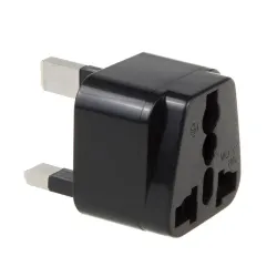 Adapter zasilania Maclean MCE154 EU na wtyk UK czarny | PartsPC.pl