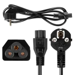 Kabel zasilający typu koniczynka Maclean MCTV-857, 3 | PartsPC.pl