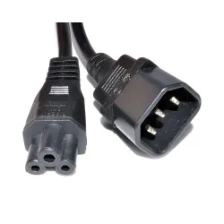 Kabel zasilający / przedłużacz Manhattan C14/C5 1,8m | PartsPC.pl