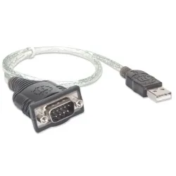 Kabel adapter Manhattan USB/COM RS232 0,45m | PartsPC.pl