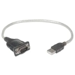 Kabel adapter Manhattan USB/COM RS232 0,45m | PartsPC.pl