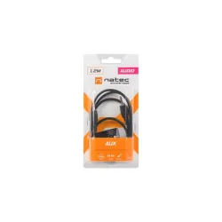 Kabel stereo Natec Extreme Media minijack- minijack M/M | PartsPC.pl