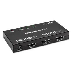 Rozdzielacz aktywny Qoltec Splitter 2 x HDMI 4K x 2K | | PartsPC.pl