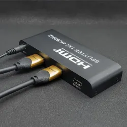 Rozdzielacz aktywny Qoltec Splitter 2 x HDMI 4K x 2K |... | PartsPC.pl