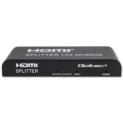 Rozdzielacz aktywny Qoltec Splitter 2 x HDMI 4K x 2K |... | PartsPC.pl