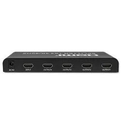 Rozdzielacz aktywny Qoltec Splitter 4 x HDMI 4K x 2K | | PartsPC.pl