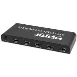 Rozdzielacz aktywny Qoltec Splitter 4 x HDMI 4K x 2K | | PartsPC.pl