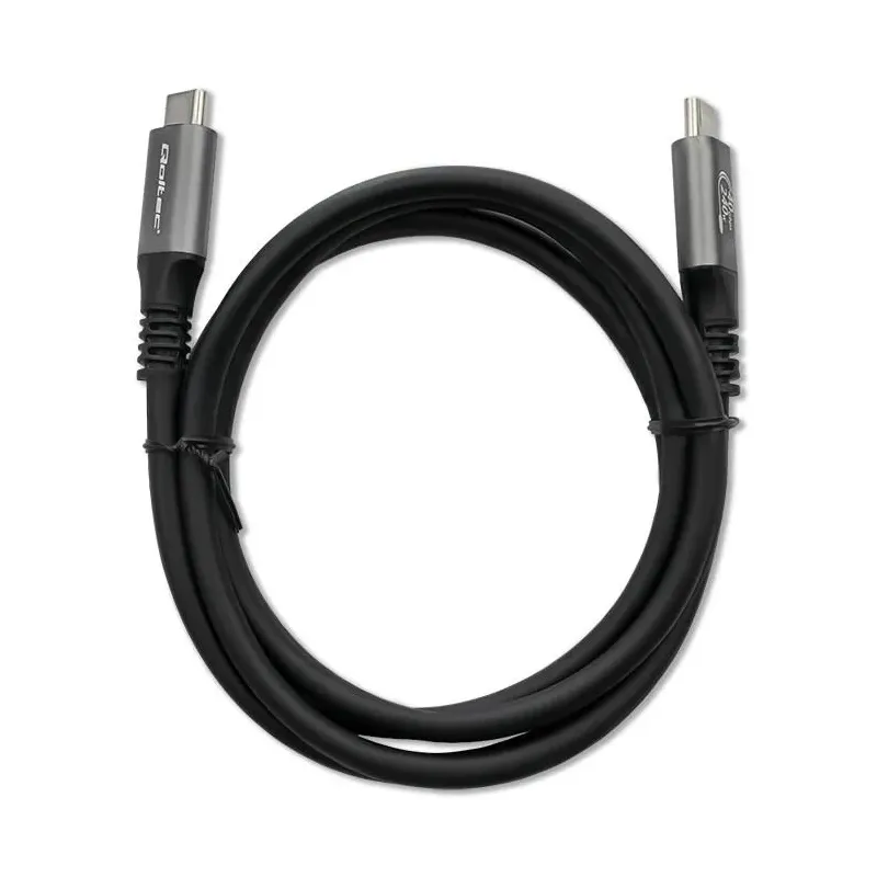 Kabel USB4 Qoltec USB-C PD 240W | Thunderbolt 3/4 | 4K | | PartsPC.pl