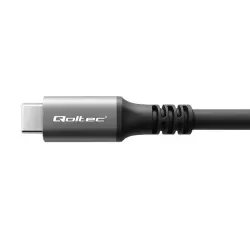 Kabel USB4 Qoltec USB-C PD 240W | Thunderbolt 3/4 | 4K | | PartsPC.pl