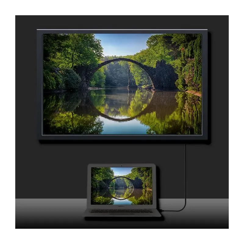 Kabel DisplayPort v1.2 Qoltec męski | DisplayPort v1.2 | PartsPC.pl