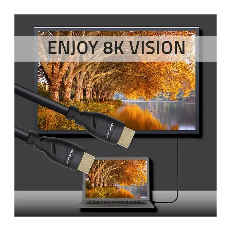 Kabel HDMI QOLTEC v2.1 Ultra High Speed 8K | 60Hz | | PartsPC.pl