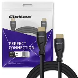 Kabel HDMI QOLTEC v2.1 Ultra High Speed 8K | 60Hz | | PartsPC.pl