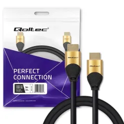 Kabel HDMI QOLTEC v2.1 Ultra High Speed 8K | 60Hz | | PartsPC.pl