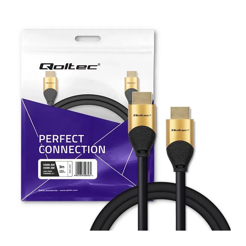 Kabel HDMI QOLTEC v2.1 Ultra High Speed 8K | 60Hz | | PartsPC.pl