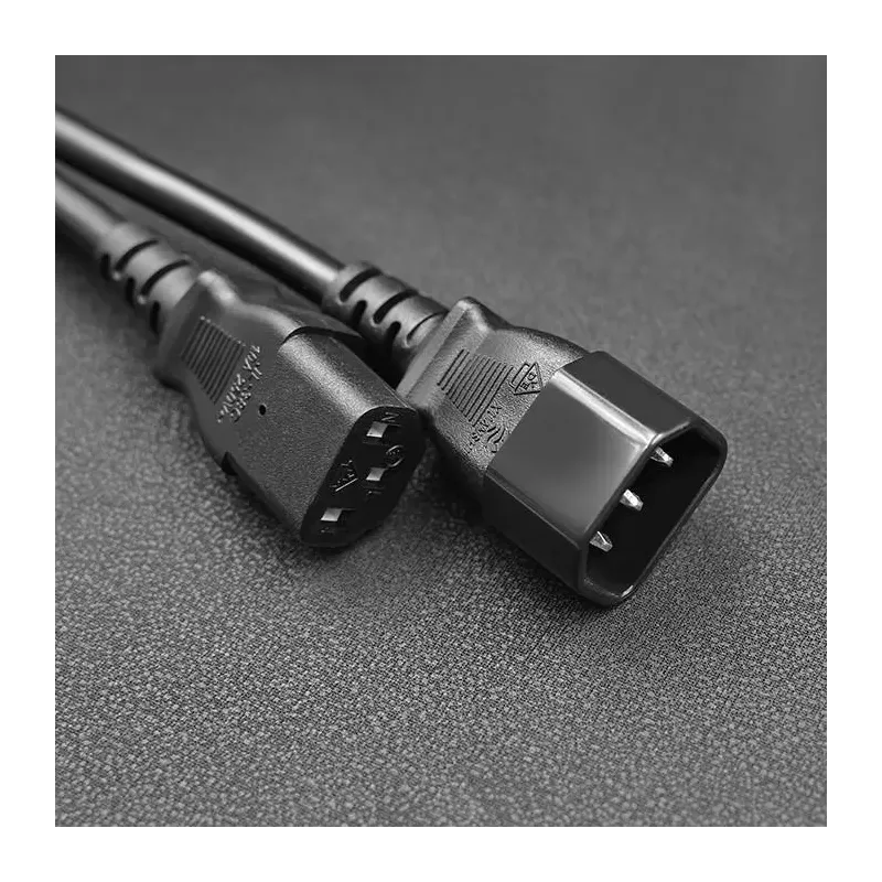 Kabel zasilający Qoltec IEC C13/C14 | 3x1.00mm2 | 3m | PartsPC.pl