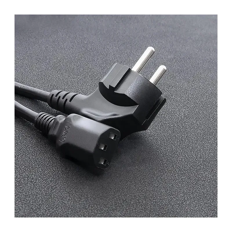 Kabel zasilający Qoltec IEC C13/SCHUKO | 3x0.75mm2 | 1.5m | PartsPC.pl